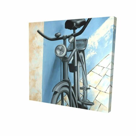 FONDO 12 x 12 in. Abandoned Bicycle-Print on Canvas FO2788061